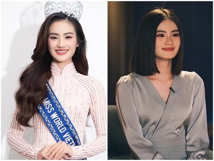 Trước khi du học Úc, Ý Nhi hiến tặng tóc cho Tổ chức Mạng lưới ung thư vú Việt Nam. Ảnh: FB Ý Nhi.