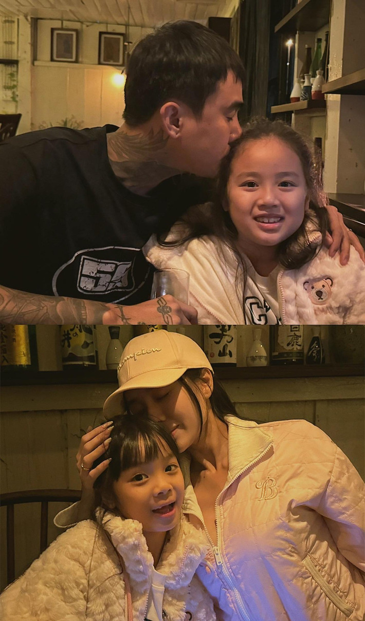 Bảo Ngọc và Đạt G dành nhiều thời gian cho hai con gái.