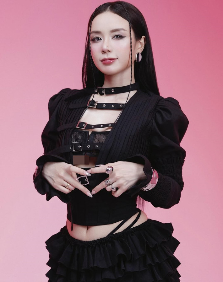 Từ khi gắn bó với Đạt G, Bảo Ngọc thăng hạng nhan sắc. Ảnh: Instagram Bảo Ngọc.