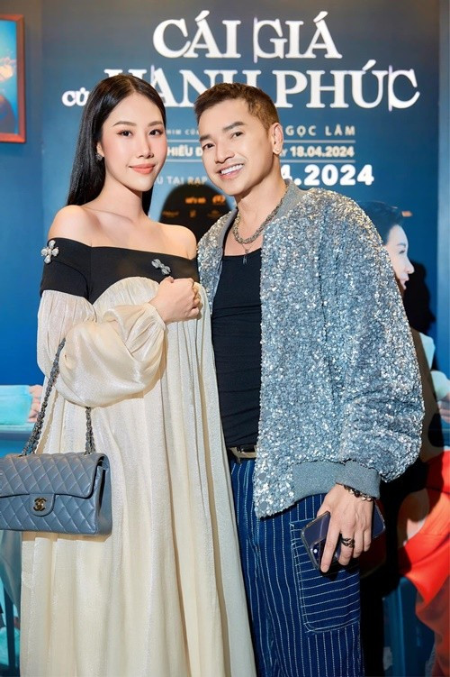 Quang Minh và Tăng Khánh Chi bắt đầu hẹn hò vào năm 2023. Cặp đôi hạnh phúc chào đón con trai Dustin vào tháng 11/2024. Ảnh: FB Quang Minh.