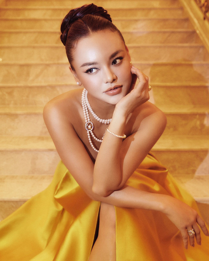 Mai Ngô cho biết thêm, cô có 14 năm làm người mẫu, 10 năm thi cử thử vận may trên đấu trường nhan sắc. Ảnh: FB Mai Ngô.