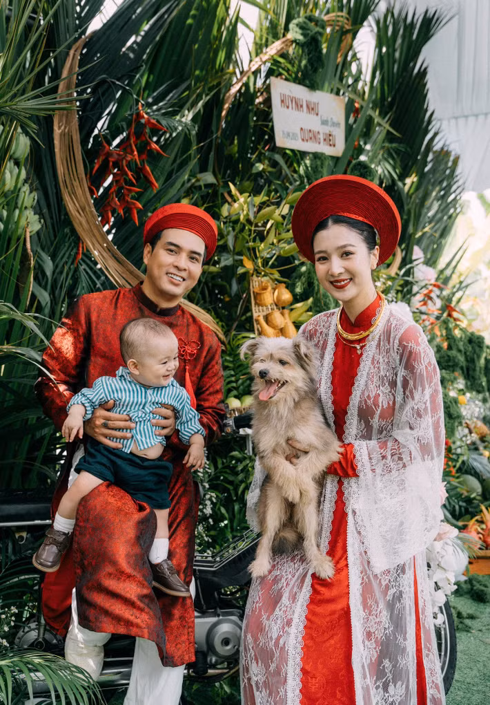 Lễ vu quy của Tuệ Như ngập tràn tiếng cười.