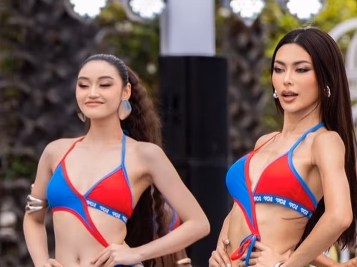 Yến Nhi hoàn thành tốt phần thi áo tắm. Ảnh: Miss Grand International.