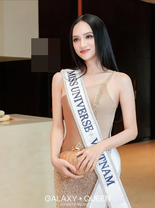 Hương Giang đổi trang phục trong ngày thứ 3 ở cuộc thi. Ảnh: Galaxy Queen.