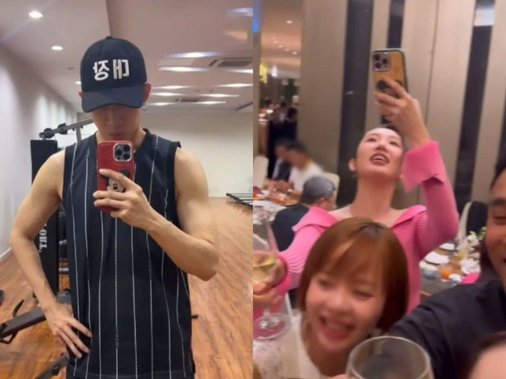 Theo Vietnamnet, Thúy Ngân và Võ Cảnh từng lộ hình ảnh dùng ốp điện thoại đôi. Ảnh: Vietnamnet.