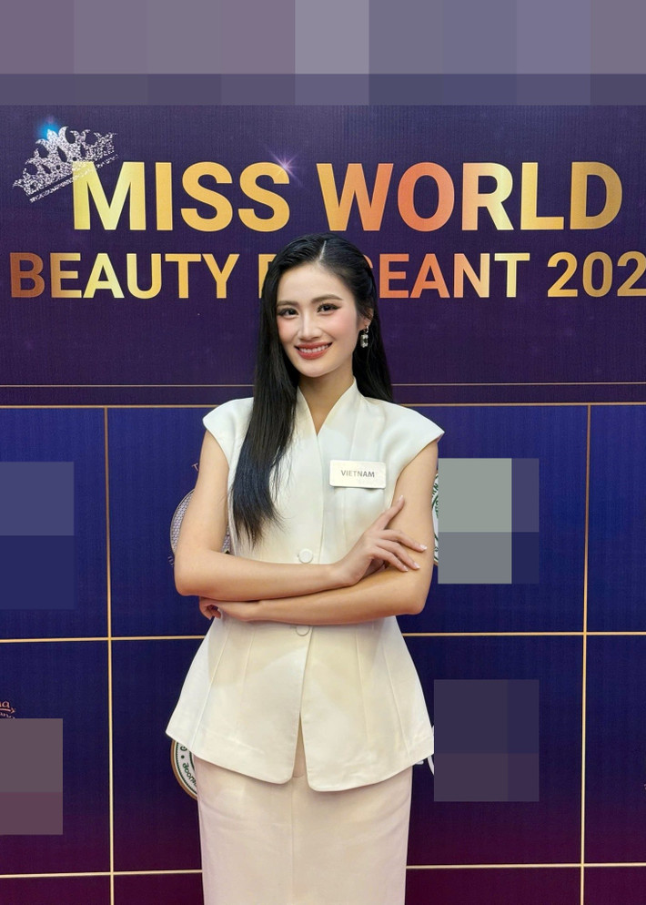 Trước đó, vào ngày 17/5, Ý Nhi hoàn thành phần thi Thể thao. Cô trượt top 32 phần thi này. Ảnh: FB Ý Nhi.