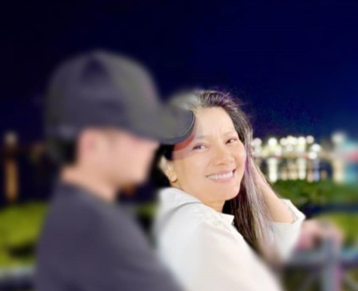 Kiều Trinh đang tĩnh dưỡng sau khi sức khỏe của cô gặp vấn đề. Mới đây, trên trang cá nhân, cô gửi lời cảm ơn đến bạn trai. Ảnh: FB Kiều Trinh.