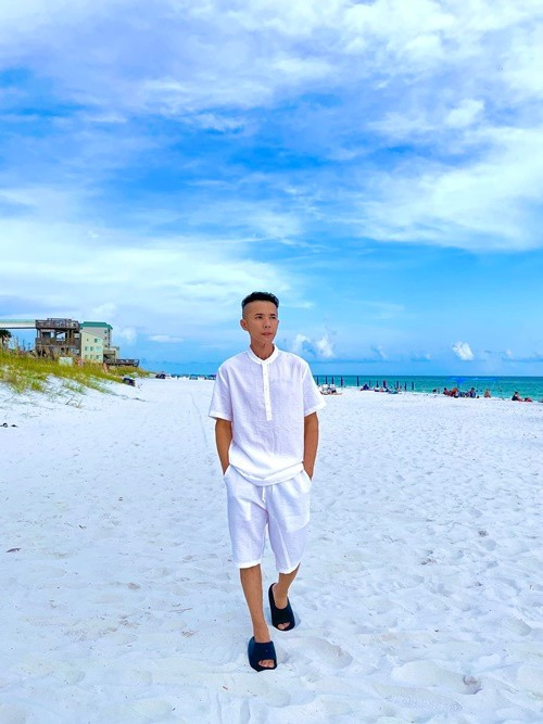 Gương mặt và vóc dáng của Kasim Hoàng Vũ thay đổi nhiều kể từ khi anh bước vào quá trình điều trị bệnh. Ảnh: Vietnamnet.