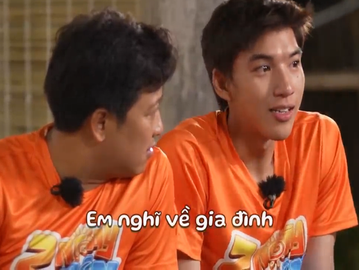 Trường Giang từng động viên HIEUTHUHAI khi nam rapper khóc vì nghĩ đến gia đình. Ảnh: Phụ Nữ Thủ Đô.