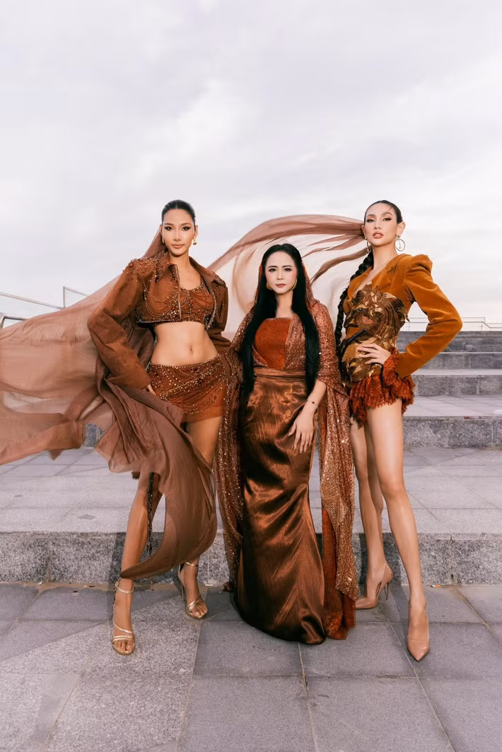 Trong mắt Hoàng Thùy, Võ Hoàng Yến luôn tỏa ra nguồn năng lượng tích cực, giao tiếp gần gũi, hòa đồng với tất cả mọi người xung quanh. Ảnh: FB Hoàng Thùy.