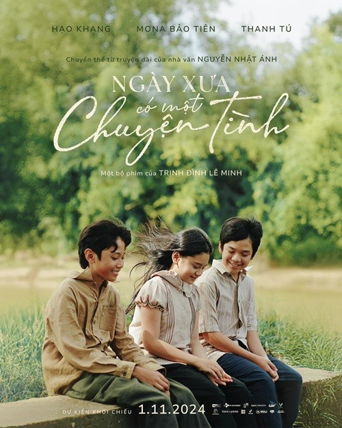 Hạo Khang còn đóng phim điện ảnh Ngày xưa có một chuyện tình. Ảnh: FB Hạo Khang.