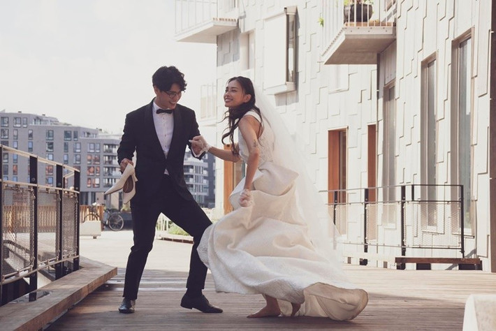 Ngô Thanh Vân chia sẻ trên Vietnamnet, Huy Trần có trái tim rất ấm áp, lương thiện. Lần nào cô rủ rê hoạt động thiện nguyện, anh luôn sẵn sàng. Ảnh: FB Ngô Thanh Vân.