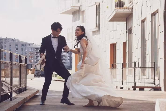 Ngô Thanh Vân chia sẻ trên Vietnamnet, Huy Trần có trái tim rất ấm áp, lương thiện. Lần nào cô rủ rê hoạt động thiện nguyện, anh luôn sẵn sàng. Ảnh: FB Ngô Thanh Vân.