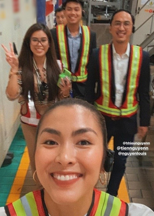 Tiên Nguyễn từng chia sẻ hình ảnh Tăng Thanh Hà chụp ảnh tạp chí đồng thời viết: "My beautiful" (tạm dịch: Chị đẹp của tôi). Ảnh: Instagram Tăng Thanh Hà.