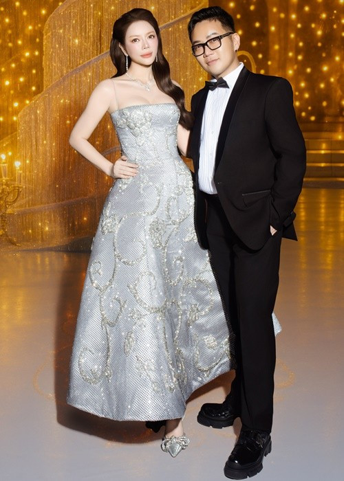 Mới đây, nữ diễn viên Lý Nhã Kỳ tham gia show diễn thời trang của NTK Chung Thanh Phong. Ảnh: Linh Phạm.