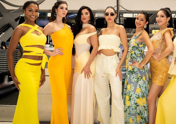 Ở Gabrielle Henry toát lên vẻ đẹp khỏe khắn. Tham gia các hoạt động, cô luôn rạng rỡ, thân thiện. Ảnh: Miss Universe Thailand.