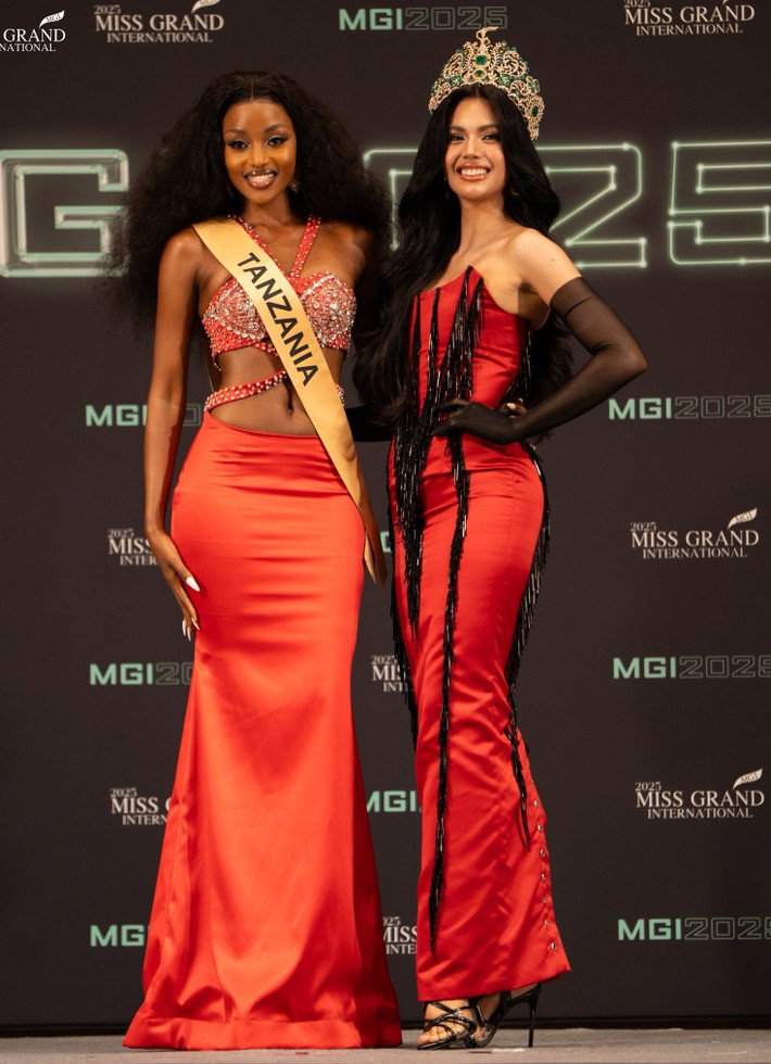 Tháng 8/2025, Beatrice Alex đăng quang Miss Grand Tanzania 2025. Ảnh: Miss Grand International.