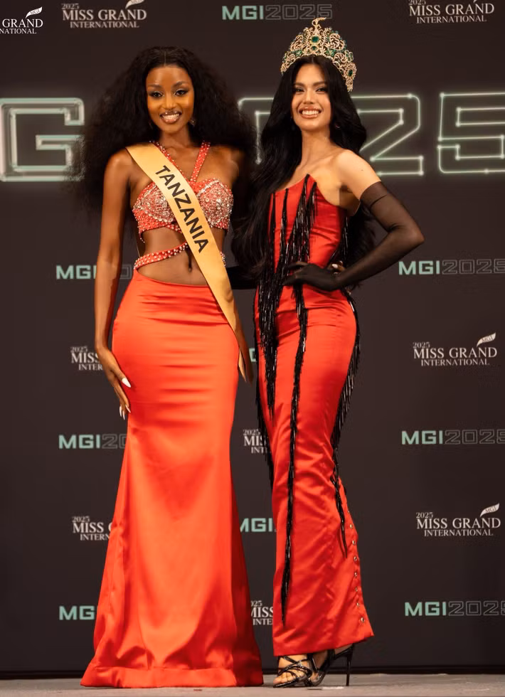 Tháng 8/2025, Beatrice Alex đăng quang Miss Grand Tanzania 2025. Ảnh: Miss Grand International.