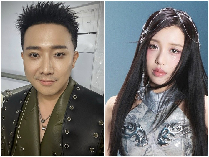 Trấn Thành đánh giá MV của Han Sara: “MV quay đầu tư chuẩn quốc tế. Bối cảnh, góc máy siêu đẹp. Trang phục, make up đẹp luôn. Kỹ năng vũ đạo đỉnh cao. Bài hát hay, beat tốt, màu nhạc hiện đại bắt tai. Quan trọng, đáng khen nhất là hát rất rõ lời điều mà rất nhiều ca sĩ hiện nay vẫn chưa làm tốt". Ảnh: FB Trấn Thành, Han Sara.