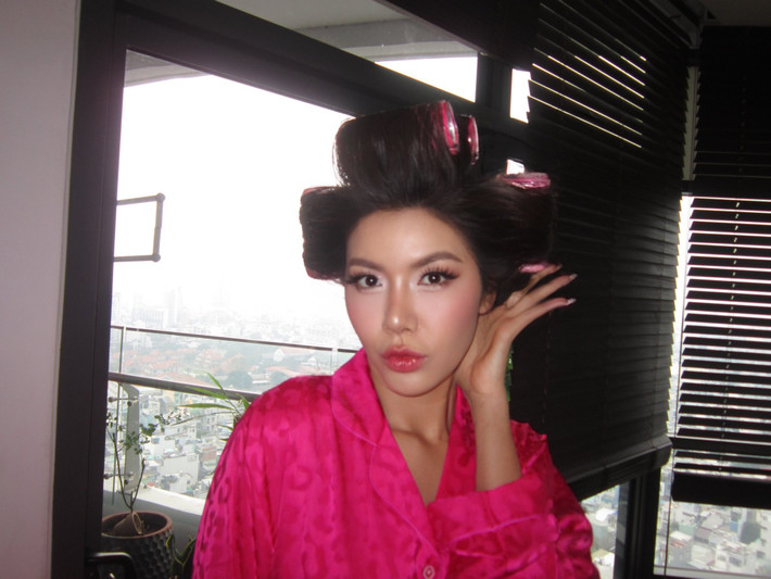 Nữ người mẫu từng chạy show không ngừng nghỉ trong các năm trước.