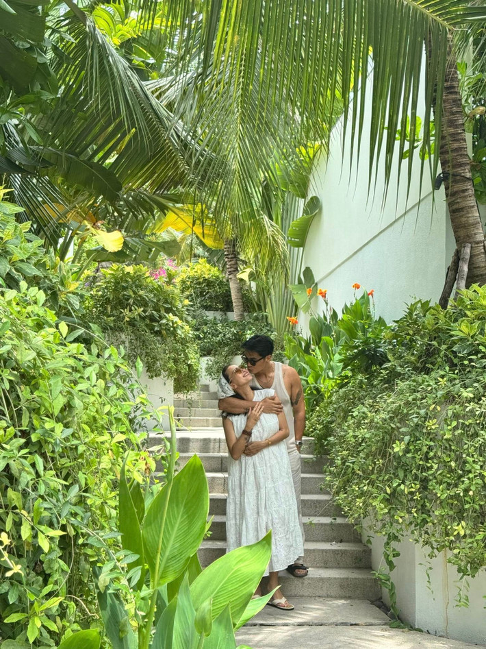 Câu chuyện bàn luận ở bàn ăn gia đình Ngô Thanh Vân luôn là đề tài về con. Ảnh: FB Ngô Thanh Vân.