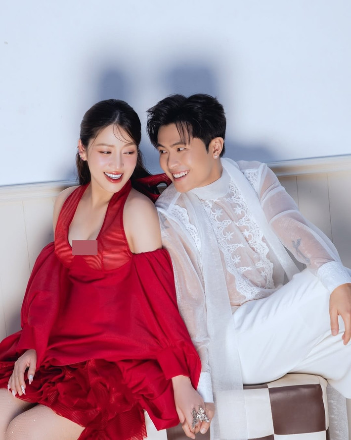 Vào tháng 5/2025, cặp đôi kỷ niệm 6 năm bên nhau. Ảnh: Instagram Puka.