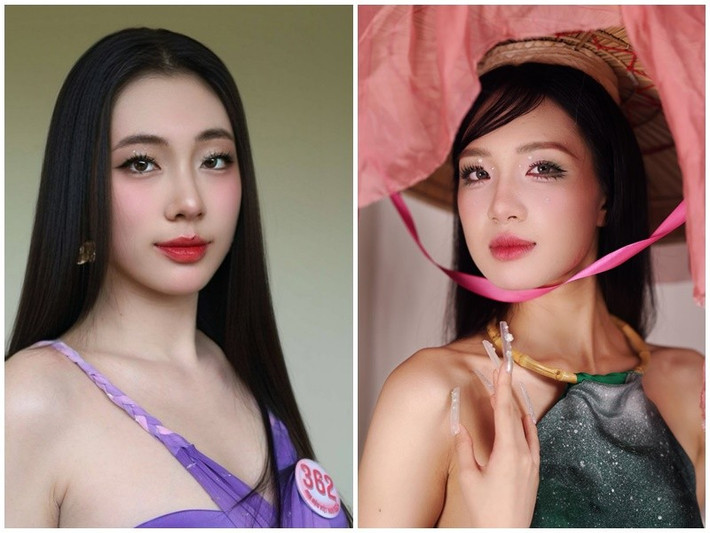 Phương Chi là sinh viên trường Đại học Thương Mại. Giang Thanh tốt nghiệp Đại học Văn hóa Hà Nội. Ảnh: Phương Chi, Giang Thanh.