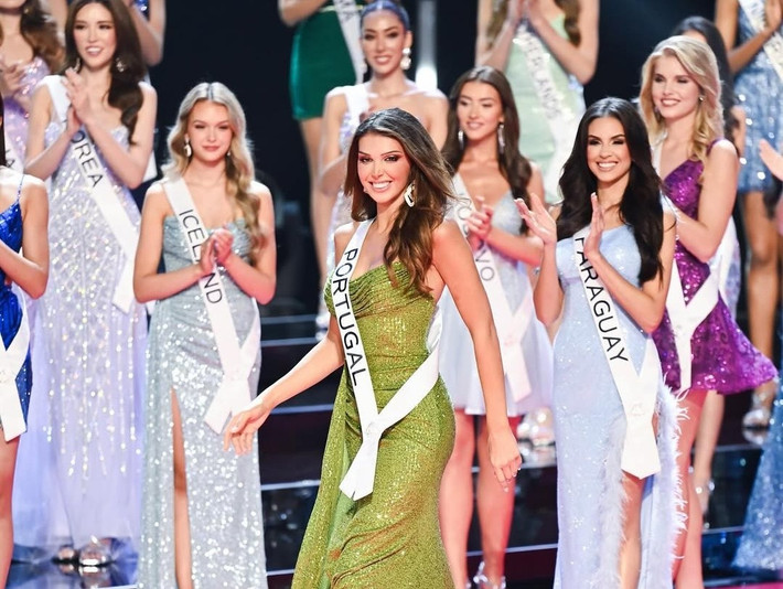 Marina Machete - đại diện Bồ Đào Nha lọt top 20 Miss Universe 2023. Cô là thí sinh chuyển giới. Ảnh: Instagram Machete.