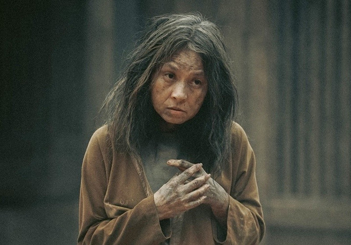 Năm 2024, Ngọc Hiệp đóng phim Cám. Theo Vietnamnet, nhiều năm qua, cô gần như lui về với vai trò nhà sản xuất dự án, giám đốc đoàn phim. Ảnh: Vietnamnet.