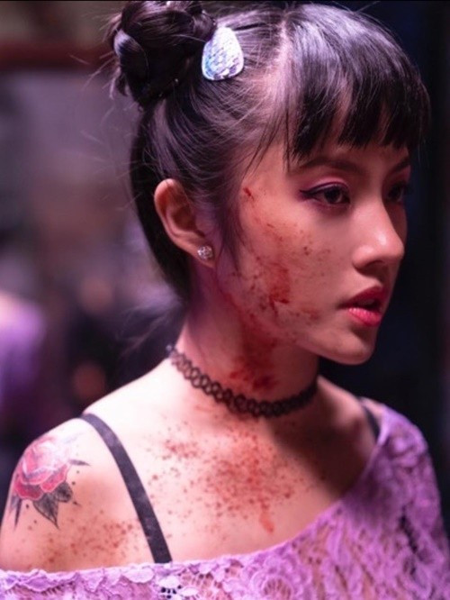 Theo Harper’s Bazaar Việt Nam , trong phim Thanh Sói ra rạp năm 2022, Rima Thanh Vy đóng vai Hồng - một cô gái gặp nhiều biến cố, giữ được sự trong trẻo, hồn nhiên. Ảnh: FB Rima Thanh Vy.