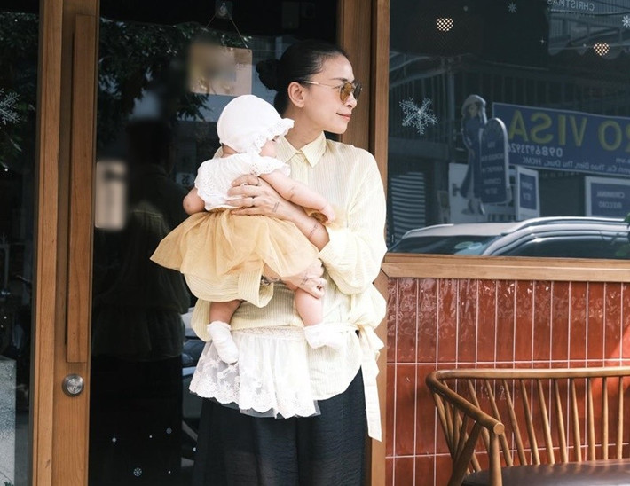 Ái nữ nhà Ngô Thanh Vân trông cứng cáp bụ bẫm. Ảnh: FB Ngô Thanh Vân.