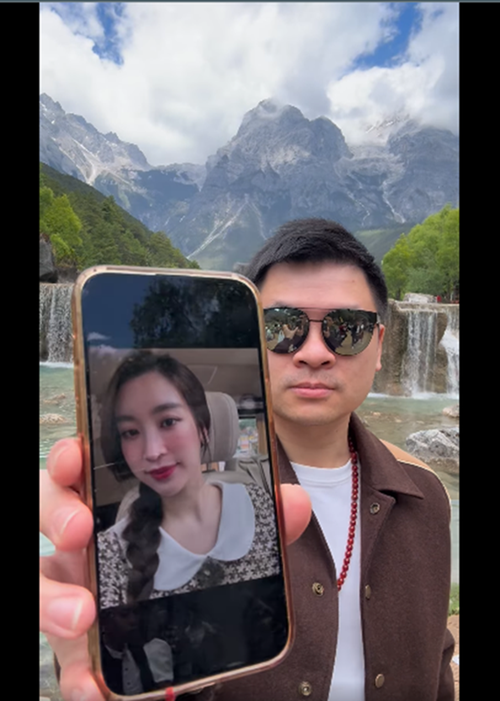 Năm 2024, dịp sinh nhật Mỹ Linh, trên trang cá nhân, Đỗ Vinh Quang nhắn nhủ bạn đời: "Happy birthday người trong mộng". Ảnh: FB Đỗ Vinh Quang.