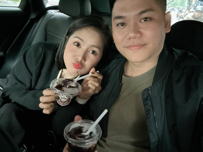 Trung Kiên - Lê Phương là điểm tựa vững chắc của nhau trong công việc.