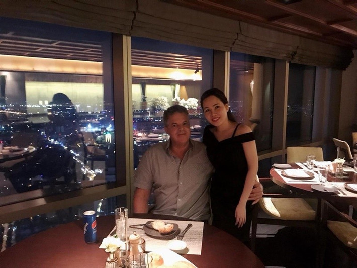 Trương Phương chia sẻ hình ảnh bên chồng trước khi cả hai hẹn hò. Ảnh: FB Trương Phương.