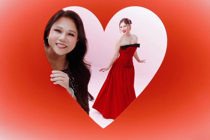 Mẹ ruột Ngọc Thanh Tâm sở hữu vẻ đẹp quý phái, sắc sảo. Ảnh: FB Ngọc Thanh Tâm.