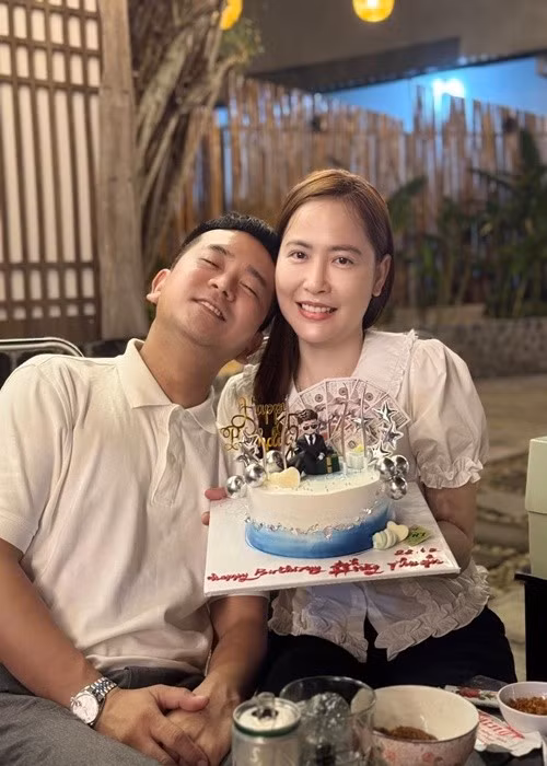 “Bé An” của Đất phương Nam từng kết hôn và có con trai riêng trước khi gặp Tuệ Tâm. Ảnh: FB Hùng Thuận.