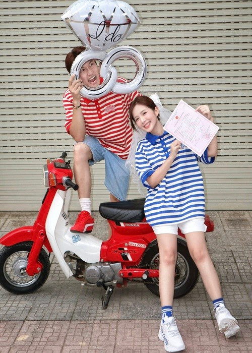 Ngọc Huyền từng phủ nhận yêu Đình Tú trong cuộc phỏng vấn với Vietnamnet tháng 3/2025. Ảnh: FB Ngọc Huyền.