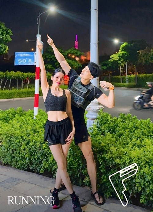 Công khai hẹn hò với Lâm Bảo Châu từ năm 2021, Lệ Quyên được bạn trai kém cô 13 tuổi chiều chuộng. Ảnh: FB Lệ Quyên.