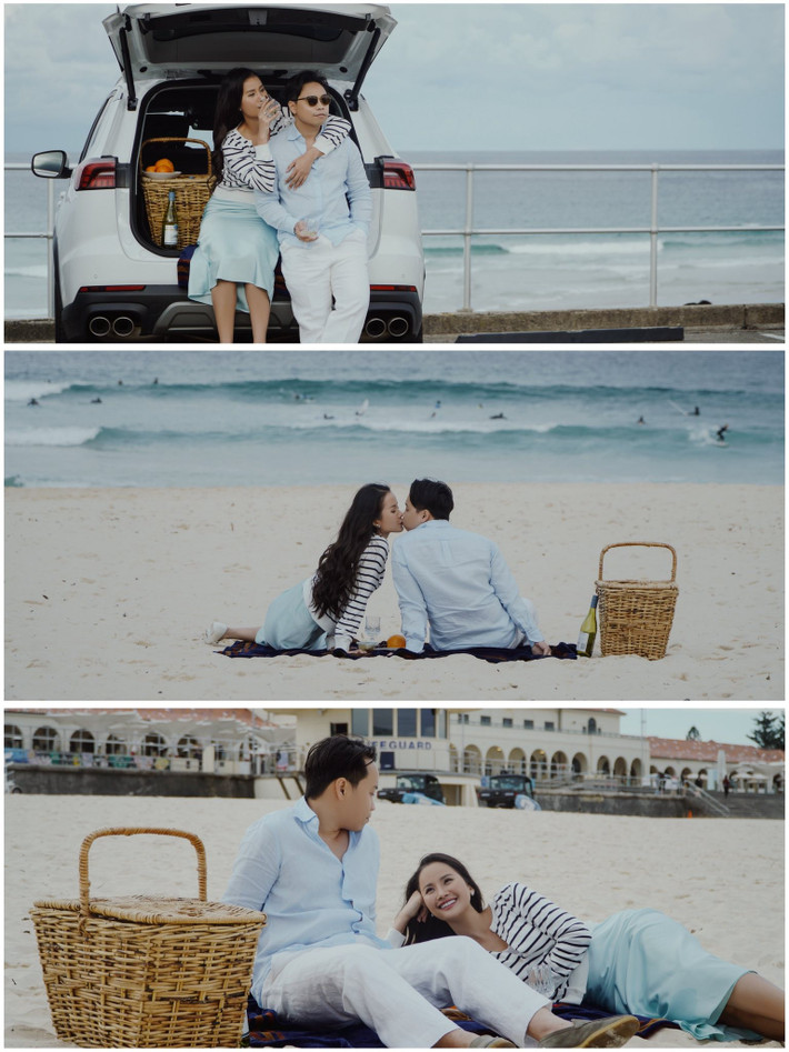 Theo Tiền Phong, Hương Ly và bạn đời đã yêu nhau được khoảng hơn hai năm. Sau hôn lễ, nữ người mẫu chuyển ra Hà Nội sống.