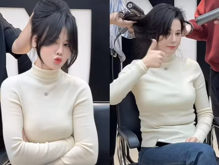 Từ cuối năm 2025, Phương Oanh hạn chế chia sẻ hình ảnh cá nhân trên mạng xã hội. Thay vào đó, cô chủ yếu xuất hiện qua một số clip được lan truyền trên các nền tảng trực tuyến. Ảnh: Phụ Nữ Sức Khỏe.