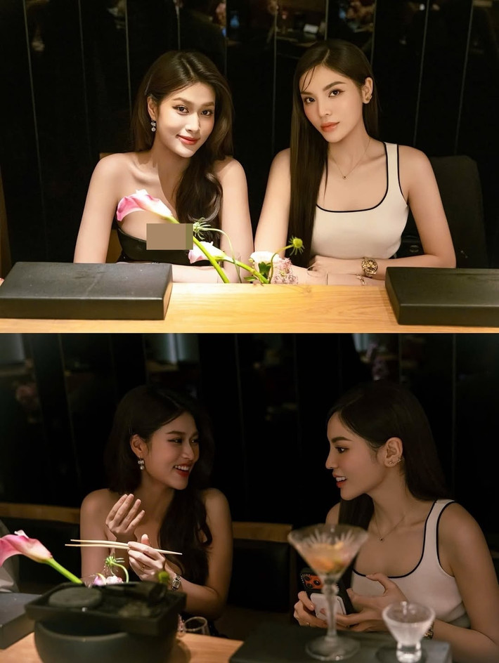 Thiên Ân gửi lời chúc đến Kỳ Duyên: "Chúc mừng sinh nhật Cục Bột thêm 1 tuổi. Chúc chị tuổi mới bớt quấy".