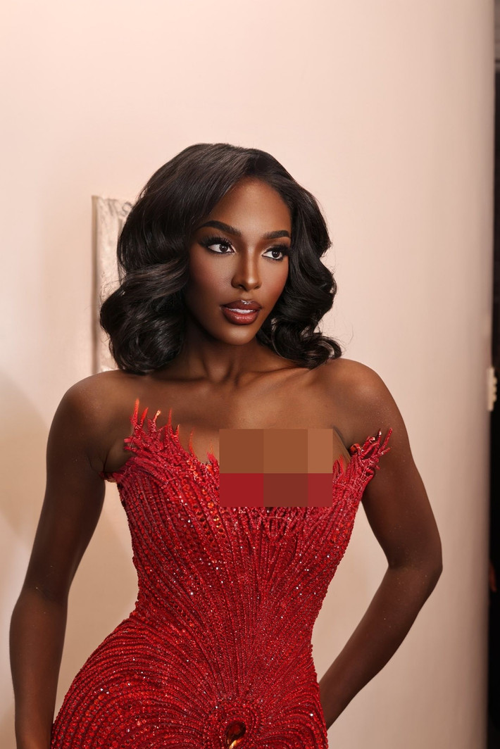 Missosology dự đoán đại diện Bờ Biển Ngà sẽ làm nên chuyện ở Hoa hậu Hoàn vũ Thế giới 2025. Ảnh: FB Olivia Yace.