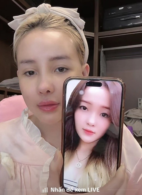 Theo Saostar, hot girl sinh năm 1998 chỉnh sửa mũi đến 12 lần. Ảnh: Đời Sống Pháp Luật.
