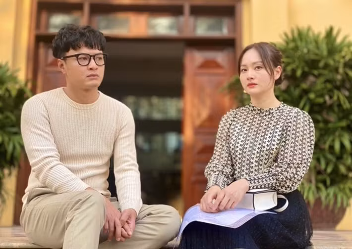 Lan Phương đóng vợ Hồng Đăng trong Thương ngày nắng về. Gần đây, cô công khai hôn nhân tan vỡ. Chia sẻ với Tiền Phong, nữ diễn viên cho biết, cô ly thân với ông xã người Anh từ tháng 8/2024. Ảnh: Đời Sống Pháp Luật.