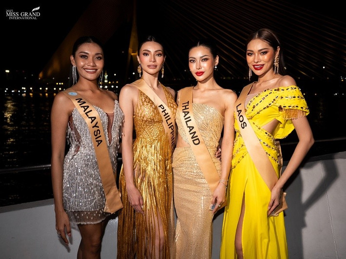 Miss Grand International 2025 có 76 thí sinh tham dự. Trước đó, 2 mỹ nhân rút khỏi cuộc thi gồm đại diện Kenya và Cameroon. Ảnh: Miss Grand International.