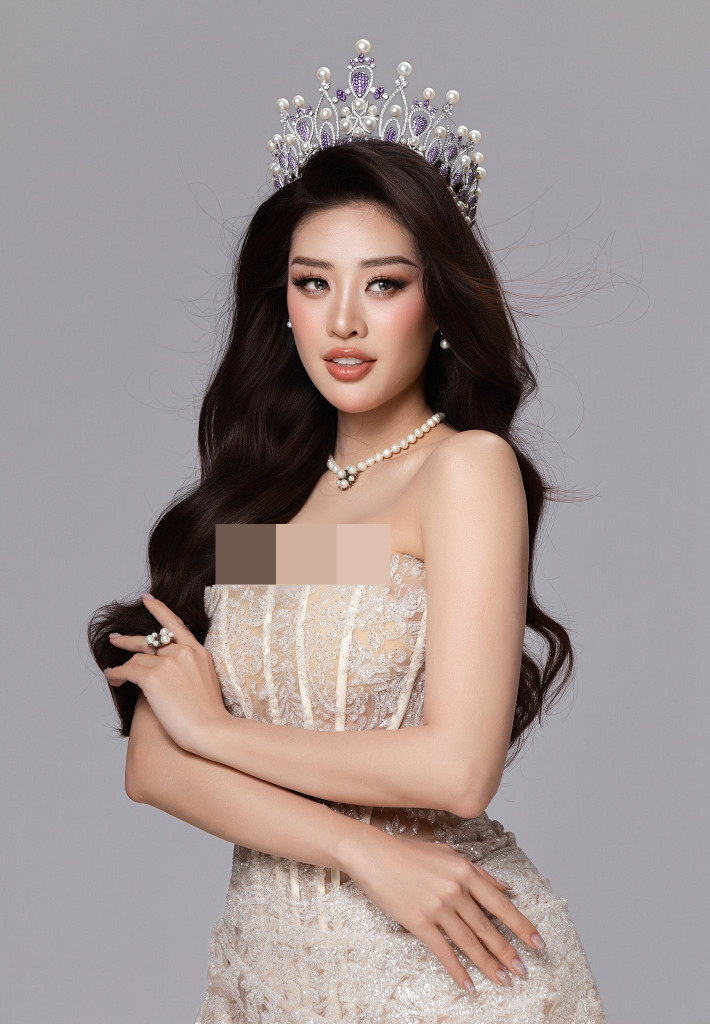 Khánh Vân gửi lời cảm ơn đến chồng vì món quà đặc biệt nhân kỷ niệm 6 năm đăng quang. Ảnh: Nguyễn Long.