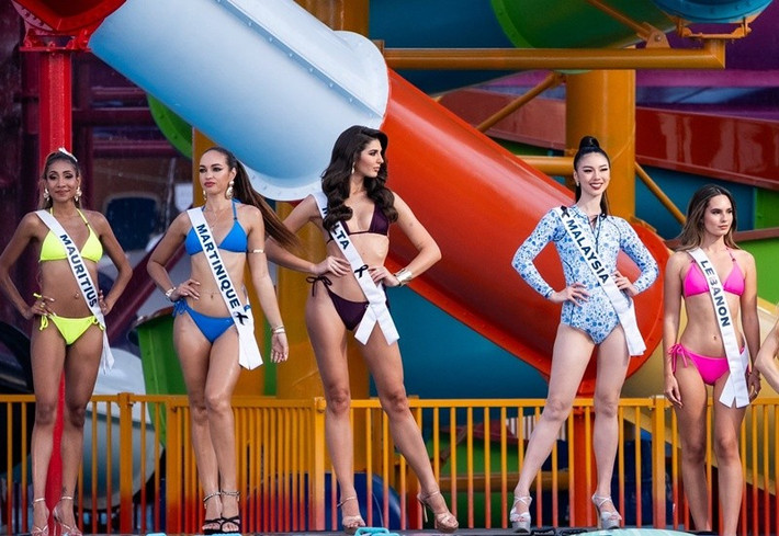 Các thí sinh sẽ bước vào bán kết và chung kết Miss Universe 2025 ngày 19 và 21/11. Ảnh: Miss Universe Thailand.