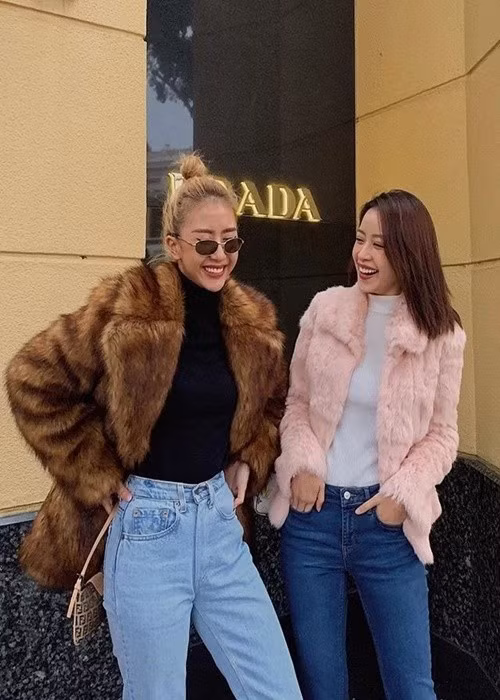 Chi Pu và Quỳnh Anh Shyn không lên tiếng về những lời đồn đoán khi hết thân. Ảnh: Znews.