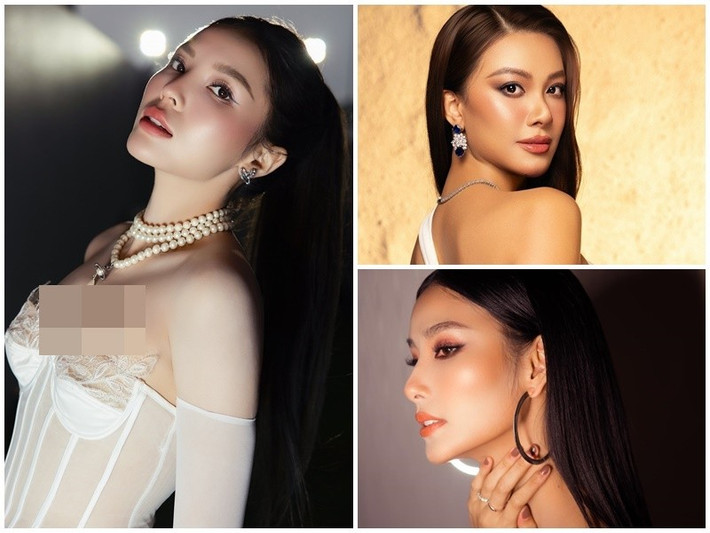 Kim Duyên, Hoàng Thùy và Kỳ Duyên hiện tại đều hoạt động trong lĩnh vực người mẫu. Ảnh: FB Kim Duyên, Hoàng Thùy, Kỳ Duyên.