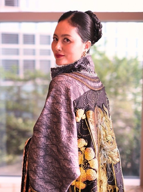 Từ năm 2025, Hải Yến trở lại với màn ảnh. Cô đóng phim Hộ linh tráng sĩ - Bí ẩn mộ vua Đinh dự kiến ra mắt năm 2026. Ảnh: VOV.